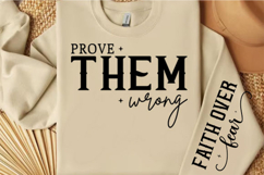 Faith Over Fear Svg Design Product Image 4