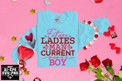 Future Ladies Man Current Mama&#039;s Boy Svg Cut Files Product Image 1
