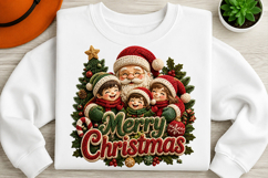 Merry Christmas Sublimation Png Product Image 5