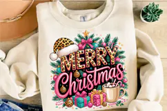 Girly Leopard Holiday PNG Designs Product Image 4