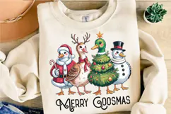 Funny Christmas Merry Goosmas PNG Designs Product Image 4