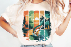Funny Fishing Sublimation Png Bundle Product Image 2