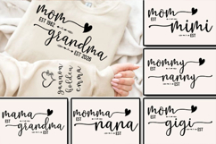 Custom Mom Grandma Svg Bundle Product Image 1