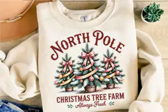 North Pole Christmas Tree Farm PNG Designs Product Image 4