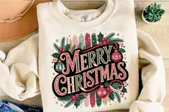 Stripes Merry Christmas PNG Designs Product Image 4