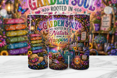 Garden Soul Rooted Nature Tumbler Wrap Product Image 1