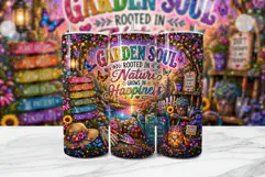Garden Soul Rooted Nature Tumbler Wrap Product Image 1