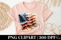 American Flag USA, 4th July, Patriotic Clipart Product Image 5