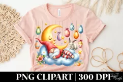 Easter Bunny Clipart |T-shirt, Mug PNG Product Image 5