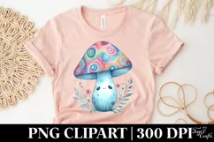 Mystical Mushroom Clipart | Magic Mushrooms PNG |Tarot Product Image 4