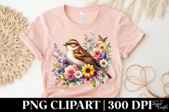 Watercolor Sprint Easter Bird |T-shirt, Mug, Tumbler Product Image 5