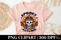 Halloween Spooky Watercolor Clipart PNG Product Image 5