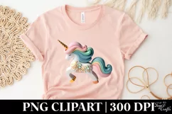 3d Luxury Easter Bunny , Clipart |T-shirt, Mug, Tumbler Product Image 5