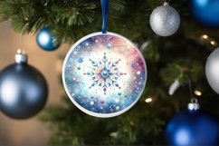 Round Christmas Ornament Sublimation|Clipart Product Image 3