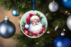 Watercolor Santa Christmas PNG Product Image 4