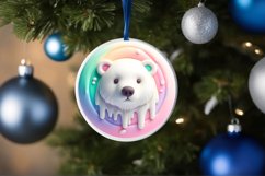 Christmas Polar Bear PNG Product Image 4