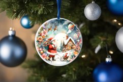 Christmas Santa's Helper Scene PNG Product Image 4