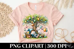 Easter Bunny Clipart |T-shirt, Mug PNG Product Image 5