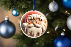 3D Santa Melting Winter PNG Product Image 1