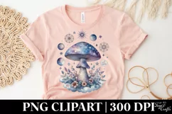 Mystical Mushroom | Celestial | Magic Mushrooms PNG |Tarot Product Image 5