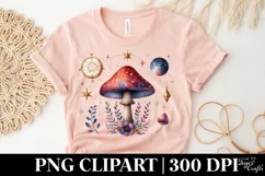 Mystical Mushroom | Celestial | Magic Mushrooms PNG |Tarot Product Image 5