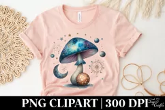 Mystical Mushroom | Celestial | Magic Mushrooms PNG |Tarot Product Image 5