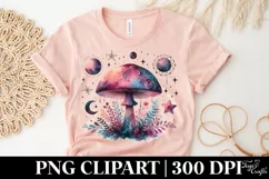 Mystical Mushroom | Celestial | Magic Mushrooms PNG |Tarot Product Image 4