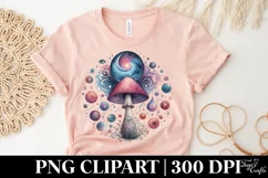 Mystical Mushroom | Celestial | Magic Mushrooms PNG |Tarot Product Image 4