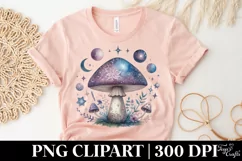 Mystical Mushroom | Celestial | Magic Mushrooms PNG |Tarot Product Image 4