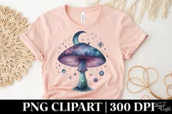 Mystical Mushroom | Celestial | Magic Mushrooms PNG |Tarot Product Image 4