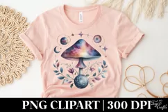 Mystical Mushroom | Celestial | Magic Mushrooms PNG |Tarot Product Image 4