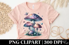 Mystical Mushroom | Celestial | Magic Mushrooms PNG |Tarot Product Image 4