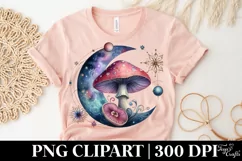 Mystical Mushroom | Celestial | Magic Mushrooms PNG |Tarot Product Image 5