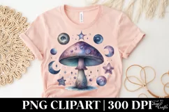 Mystical Mushroom | Celestial | Magic Mushrooms PNG |Tarot Product Image 5