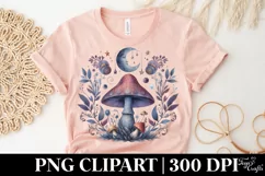 Mystical Mushroom | Celestial | Magic Mushrooms PNG |Tarot Product Image 5