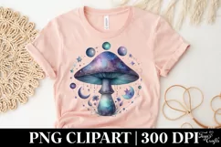 Mystical Mushroom | Celestial | Magic Mushrooms PNG |Tarot Product Image 4