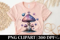 Mystical Mushroom | Celestial | Magic Mushrooms PNG |Tarot Product Image 5