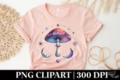 Mystical Mushroom | Celestial | Magic Mushrooms PNG |Tarot Product Image 4