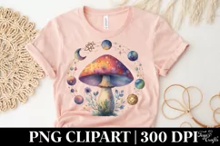 Mystical Mushroom | Celestial | Magic Mushrooms PNG |Tarot Product Image 5