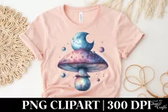 Mystical Mushroom | Celestial | Magic Mushrooms PNG |Tarot Product Image 5