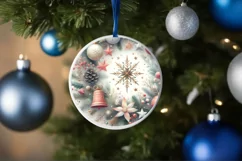 Pastel Christmas Type Treatment Sublimation PNG Product Image 4