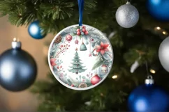 Pastel Christmas Type Treatment Sublimation PNG Product Image 4
