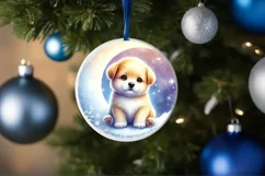 Winter Baby Puppy Sublimation PNG Product Image 4