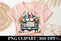 Easter Gnomes Clipart |T-shirt, Mug PNG Product Image 5