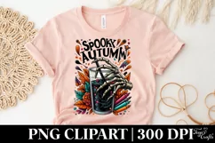 Halloween Spooky Watercolor Clipart PNG Product Image 5