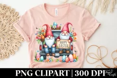 Easter Gnomes Clipart |T-shirt, Mug PNG Product Image 5