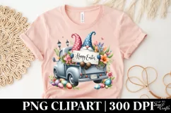 Easter Gnomes Clipart |T-shirt, Mug PNG Product Image 5