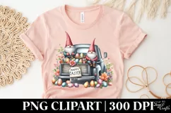 Easter Bunny Clipart |T-shirt, Mug PNG Product Image 4