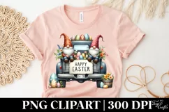 Easter Gnomes Clipart |T-shirt, Mug PNG Product Image 4