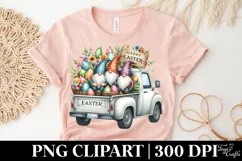 Easter Bunny Clipart |T-shirt, Mug PNG Product Image 5